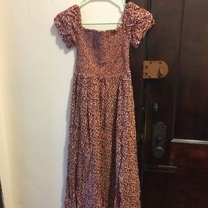 Off the shoulder Free People Maxi Dress